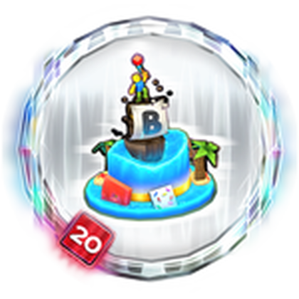 Icon of the Build A Boat for a Top Hat badge in The Hunt: Roblox 20