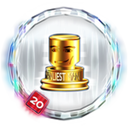 Icon of the Manliest Man Award badge in The Hunt: Roblox 20