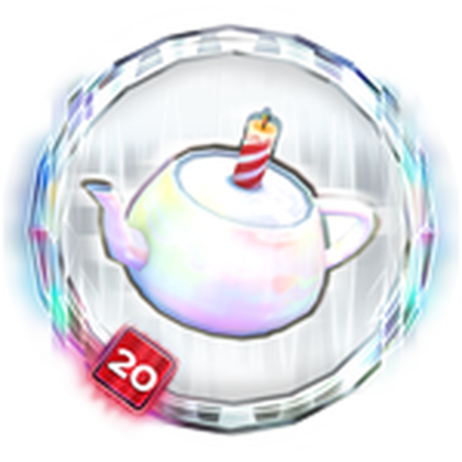 Icon of the The Twentieth Teapot badge in The Hunt: Roblox 20