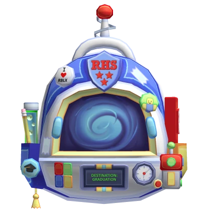 Official Roblox catalog image of Time Travel Schoolpack, a The Hunt: Roblox 20 event item