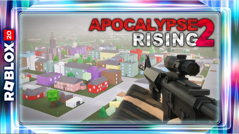 Official The Hunt: Roblox 20 event card for Apocalypse Rising 2 (2013): Fight for resources in an apocalypse