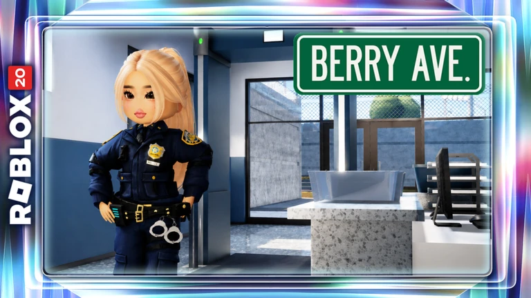 Official The Hunt: Roblox 20 event card for Berry Avenue RP (2022): Live the life you want