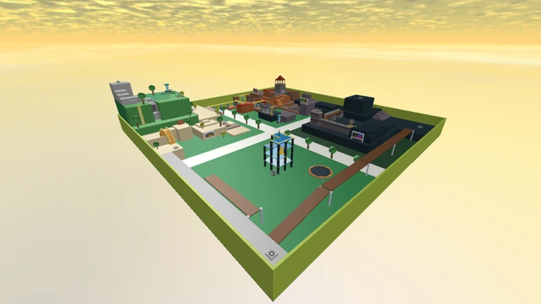 Official The Hunt: Roblox 20 event card for Classic: Crossroads (2006): The original open world