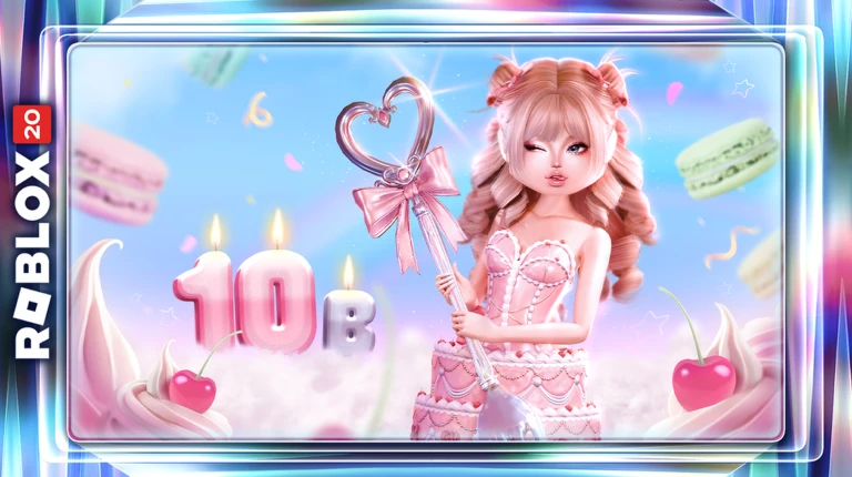 Official The Hunt: Roblox 20 event card for Dress To Impress (2024): Become the top model