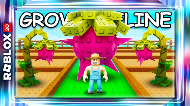 Official The Hunt: Roblox 20 event card for Grow a Garden (2025): Cultivate your own farm