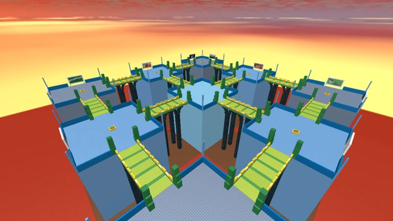 Official The Hunt: Roblox 20 event card for Rocket Arena (2008): Blast into fast-paced combat